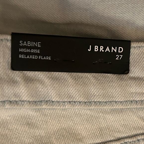 Nwt- J Brand- Sabine High Rise Flare Jeans-Sz 27 - Picture 5 of 5